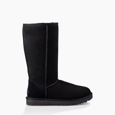 UGG Classic Tall II Black Boots for Women (PIYS90714)